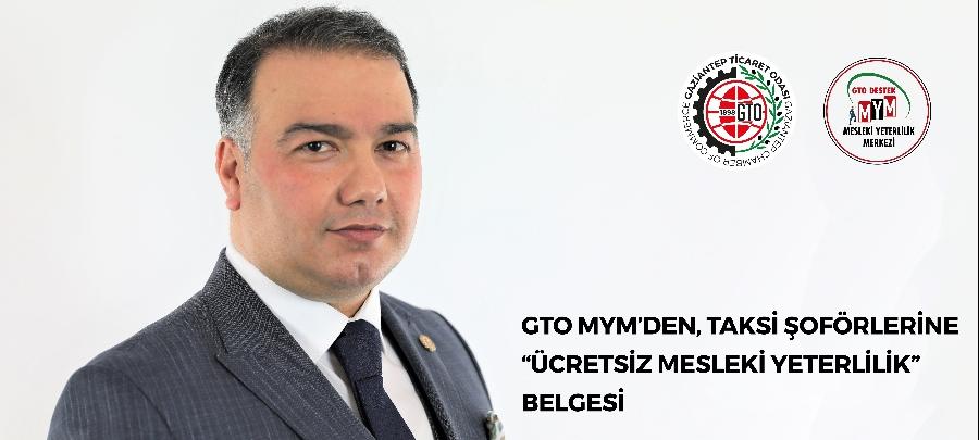 GTO MYM’DEN, TAKSİ ŞOFÖRLERİNE “ÜCRETSİZ MESLEKİ YETERLİLİK” BELGESİ